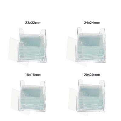 Microscope Cover Glass & Glass Slides | Laboratory Optical Cover Slips for Biological Microscopy