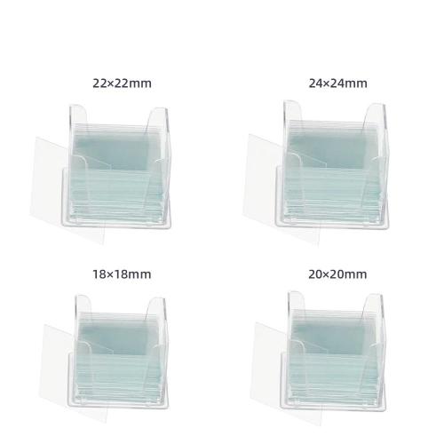 Microscope Cover Glass & Glass Slides | Laboratory Optical Cover Slips for Biological Microscopy