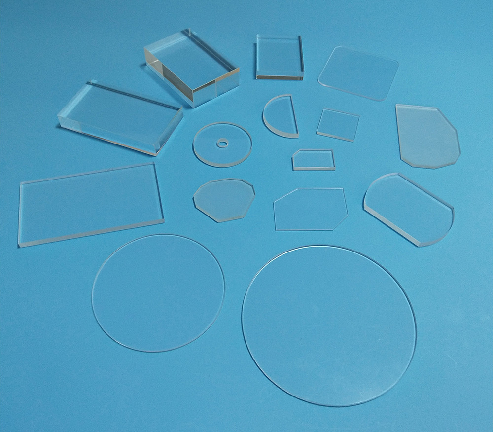 Laser marking protective window made of N-BK7 optical glass