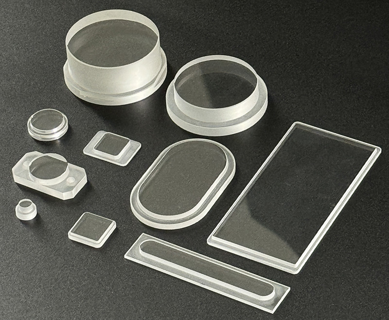 Sapphire optical window for subsea inspection equipment
