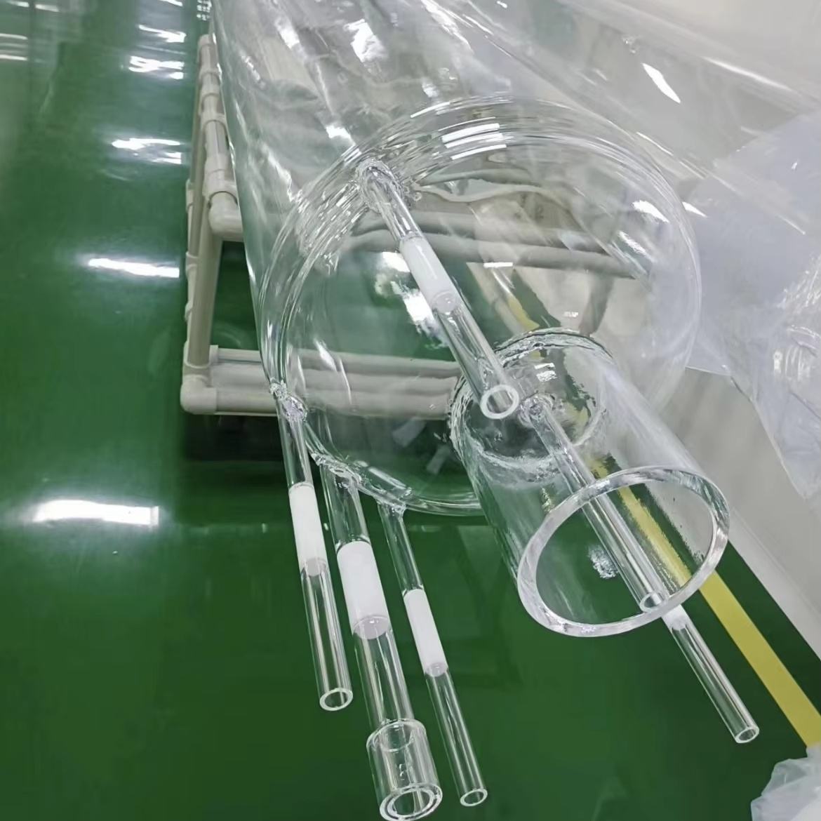 Ultra-precision polishing & interferometer inspection workshop for semiconductor optics