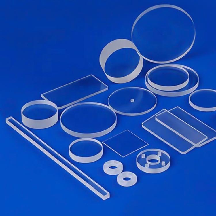 ultra-thin laser protective quartz window