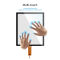 2-32 Inch Custom Projected Capacitive Touch Screen Panel 10-40 Multi Touch Points Support AG AR AF