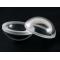 Custom JGS2 fused silica quartz domes. UV optimized transmission for sensor & aerospace.