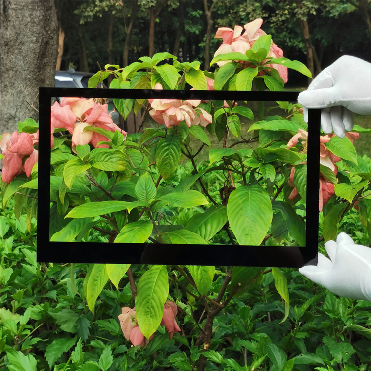 AR+AG+AF coated glass for factory automation outdoor HMI display panel