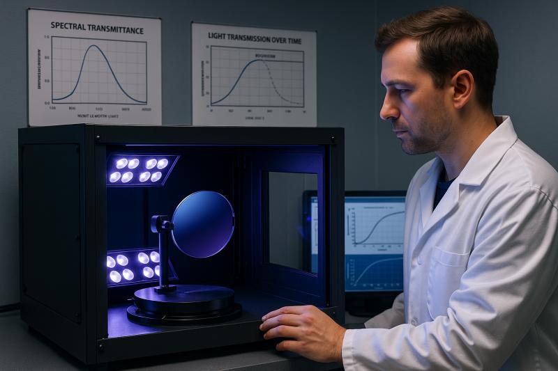 Optical Coating Measurement System for AR Coated Optical Domes