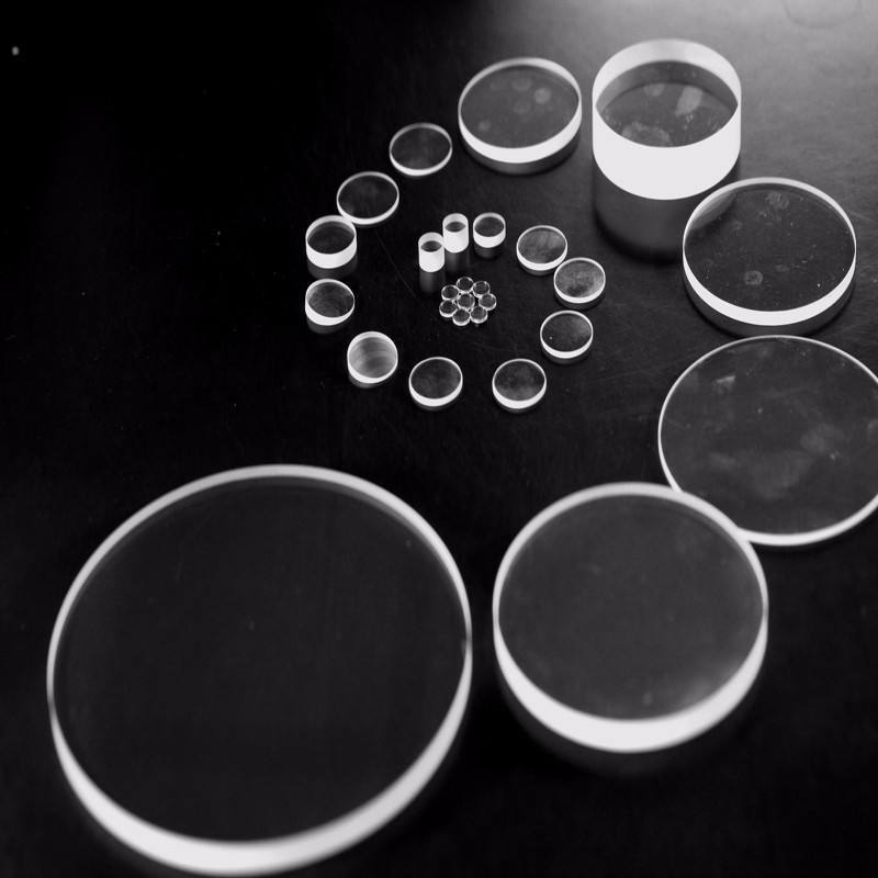 Custom shape sapphire optical windows, round hexagonal rectangular protective windows for laser sensor and defense optics
