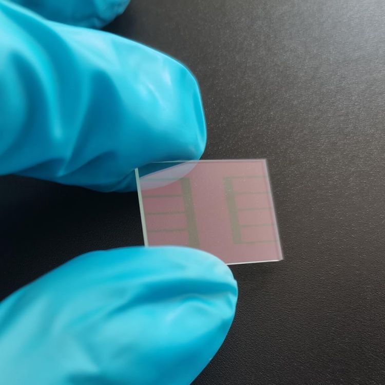 felix-glass-patterned-ito-glass-microelectrode-array-detail