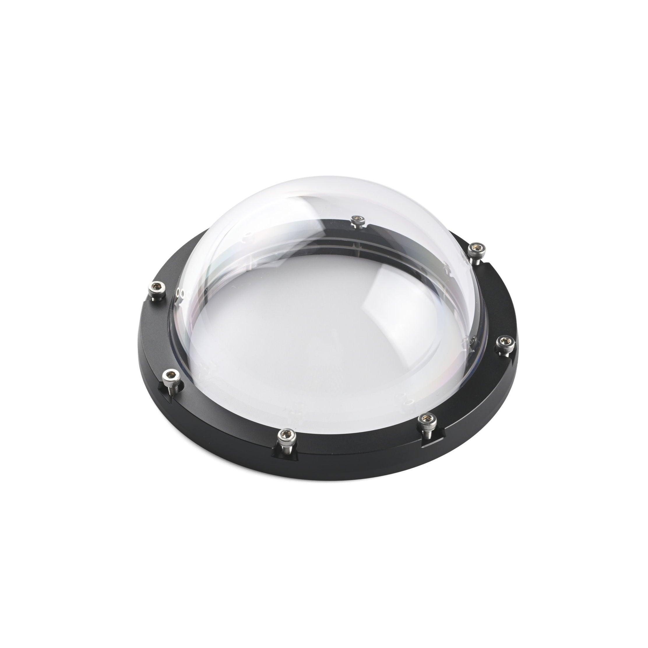 Custom underwater optical dome for ROV AUV and subsea imaging