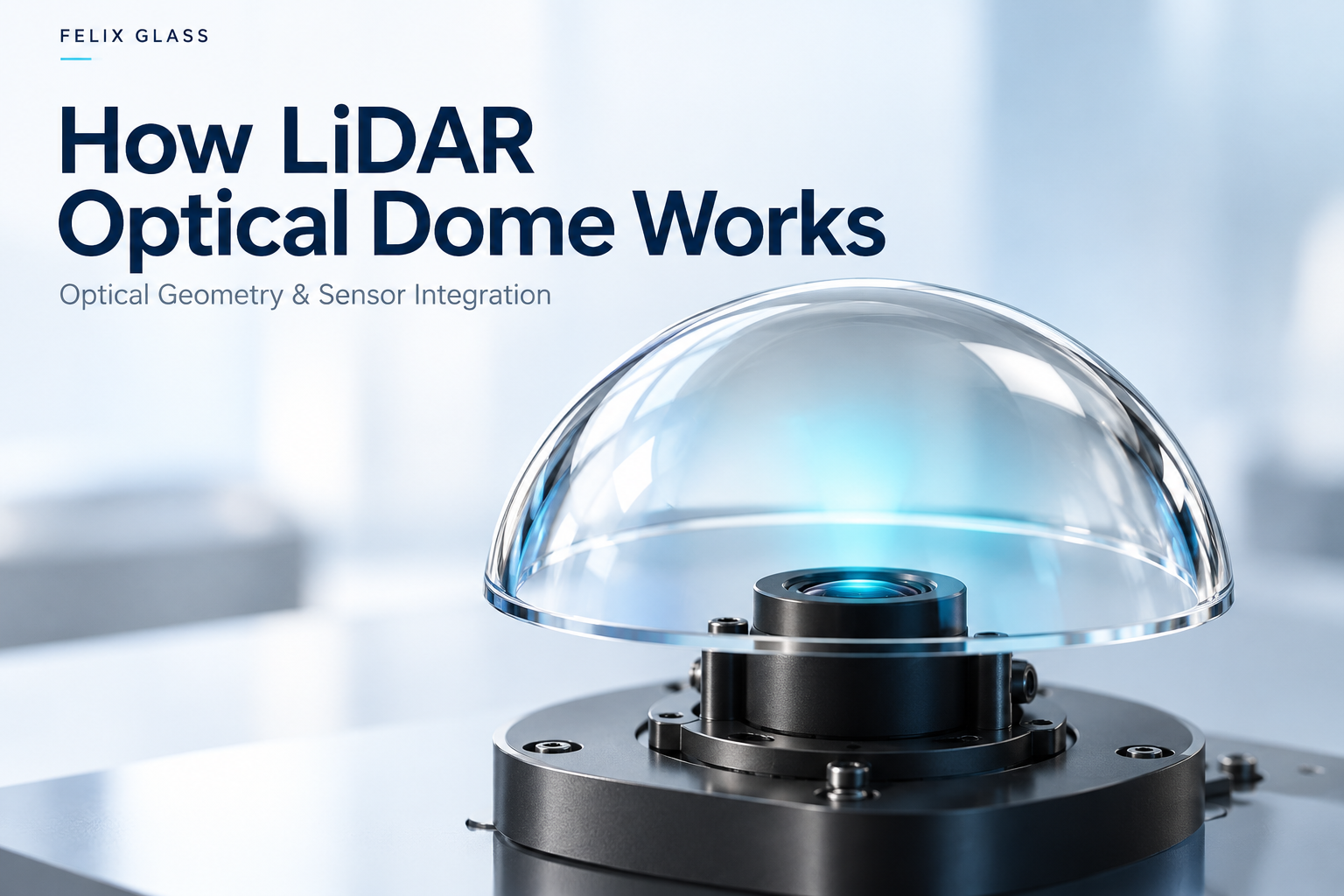 How LiDAR Optical Dome Works | Optical Geometry & Errors | Felix Glass