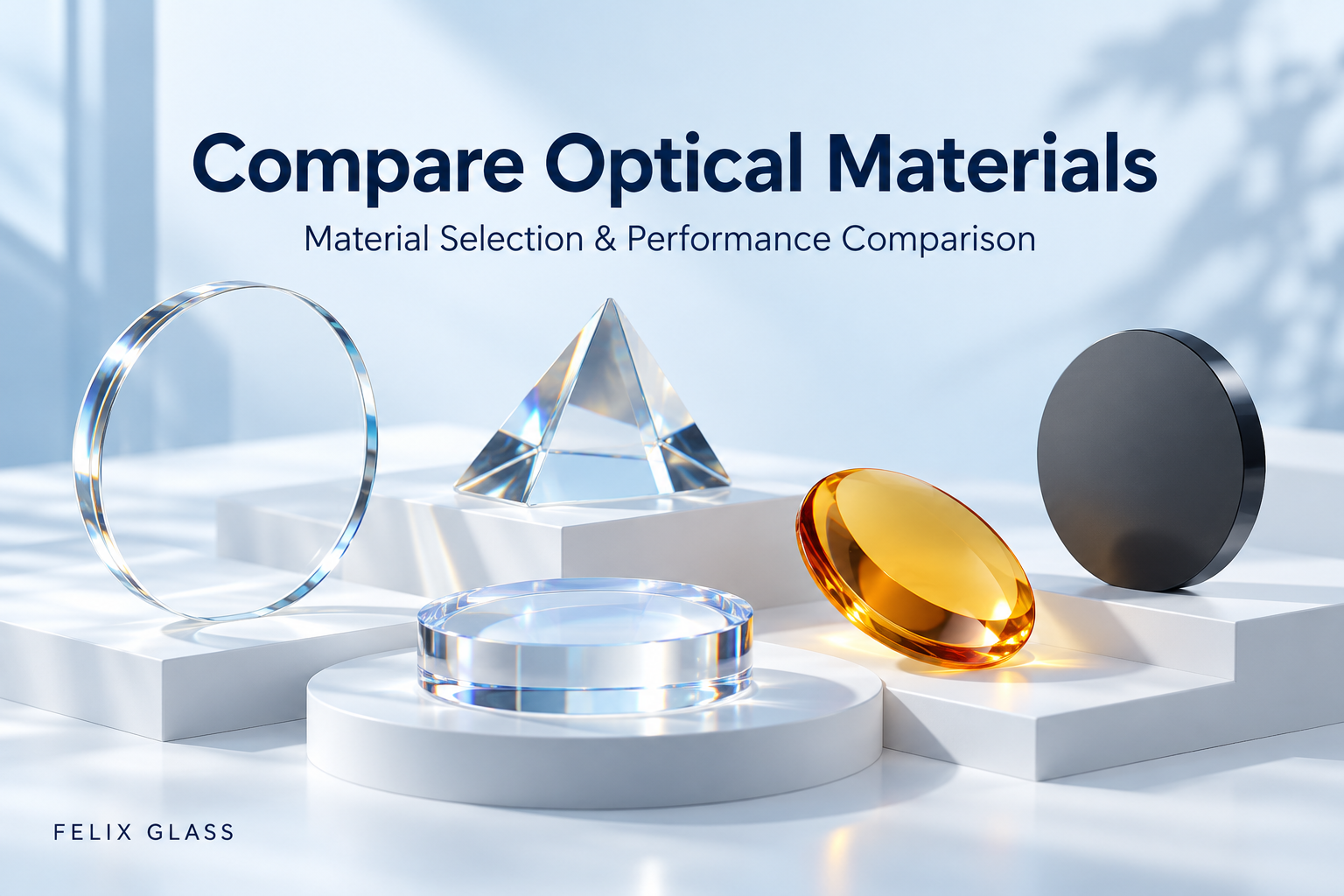 Compare Optical Materials ——Material selection & performance comparison