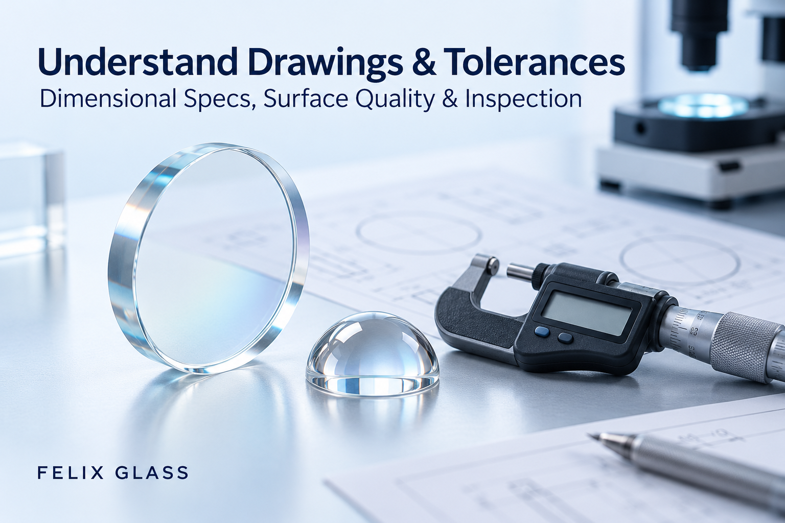 Understand Drawings & Tolerances——Dimensional specs, surface quality & inspection rules