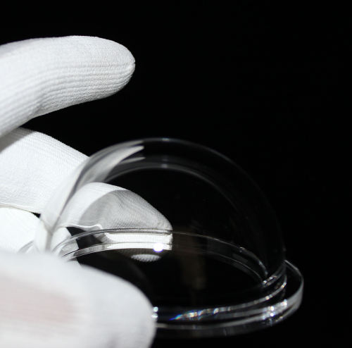 Fused Silica Subsea Dome Port | Flanged Underwater Optical Dome for Deep Sea Camera