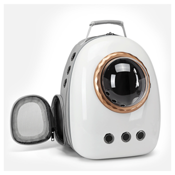 Space Capsule Pet Carrier - Airline-Approved, Durable & Ventilated Travel Bag