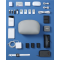 Accessory Organizer Bag - Multi-Pocket, Durable Storage for Tools, Cables & Small Parts