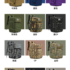 Custom new outdoor large capacity tactical hiking bag Travel backpack lightweight waterproof