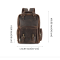 Camera Backpack - Waterproof & Shockproof DSLR Bag w/ Customizable Compartments