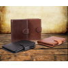 Genuine Leather Wallet - Premium Handcrafted Bifold for Men, Custom Corporate Gifts & Bulk Orders