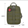Outdoor Medical Kit - Waterproof, Lightweight Emergency First Aid Bag for Camping & Rescue