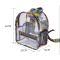 Transparent Backpack - Waterproof, Lightweight Clear Bag for Events, Travel & Security Checks