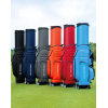 4-Wheel Push Golf Bag - Retractable Handle, Durable & Smooth Rolling for Courses and Travel