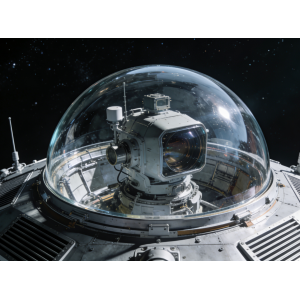 Custom Hemispherical Optical Domes | Slanted Edge Optical Ball Domes FE-GXQZ-0100299