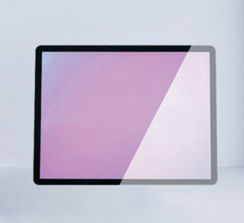 Custom 2.5D Edge Chemically Strengthened Display Cover Glass | AR/AF/AG Coated Touch Screen Panel for Industrial Displays | FELIX GLASS