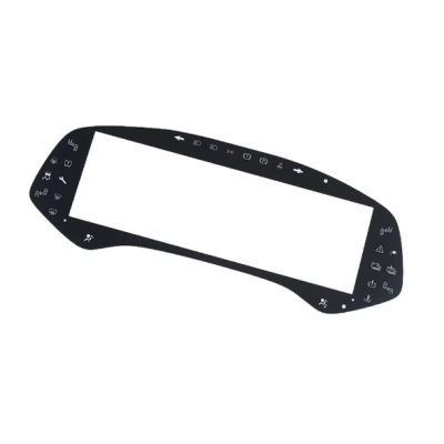 Custom Auto Display Glass AR/AF Coated Vehicle Glass Car DVR Tempered Glass Panel