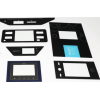 Custom AR/AF Coated Automotive Display Glass | Smart Touch Switch Tempered Glass Panel