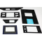 Custom AR/AF Coated Automotive Display Glass | Smart Touch Switch Tempered Glass Panel