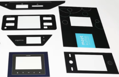 Custom AR/AF Coated Automotive Display Glass | Smart Touch Switch Tempered Glass Panel