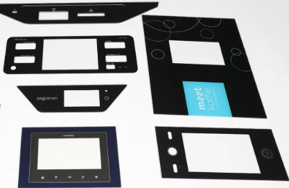 Custom AR/AF Coated Automotive Display Glass | Smart Touch Switch Tempered Glass Panel