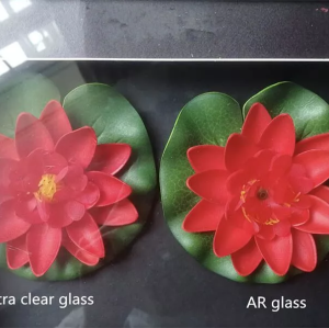 Custom AR/AF Coated Automotive Display Glass | Smart Touch Switch Tempered Glass Panel