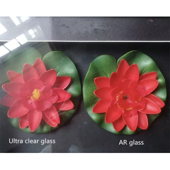 Custom AR/AF Coated Automotive Display Glass | Smart Touch Switch Tempered Glass Panel