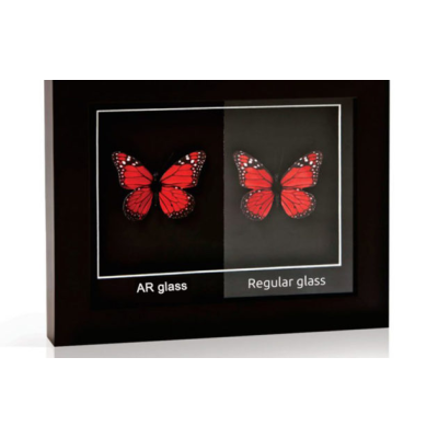 Custom AR/AF Coated Automotive Display Glass | Smart Touch Switch Tempered Glass Panel