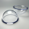 Optical Glass Custom Flanged Hemispherical Camera Glass Dome