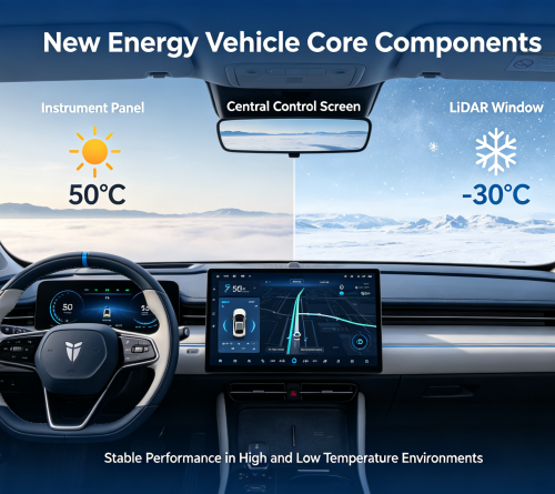 Streaming Rearview Mirror Glass Cover for Car DVR & ADAS Systems | Automotive Tempered Glass Manufacturer | FELIX GLASS