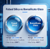 Fused Silica vs Borosilicate Glass: High-Temperature & UV Performance Guide