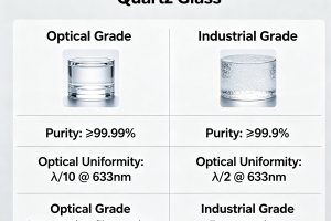 Optical Grade vs Industrial Grade Quartz Glass: How to Choose the Right Quality Level
