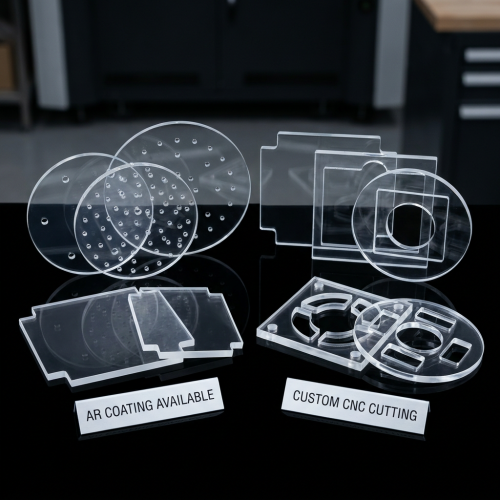 Custom Quartz Glass Plate Manufacturer | Custom Size Fused Silica Plates for Semiconductor & UV Optics