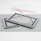 Custom industrial display cover glass AG AR AF Silk Print Touch Screen Cover Lens