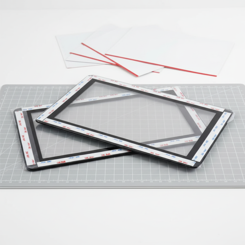 Custom industrial display cover glass AG AR AF Silk Print Touch Screen Cover Lens