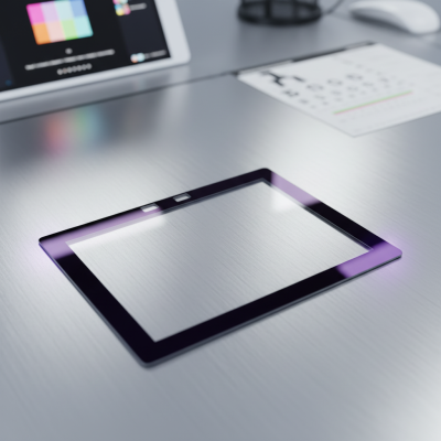 Custom industrial display cover glass AG AR AF Silk Print Touch Screen Cover Lens