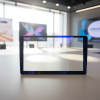 Custom industrial display cover glass AG AR AF Silk Print Touch Screen Cover Lens