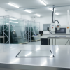 Custom industrial display cover glass AG AR AF Silk Print Touch Screen Cover Lens