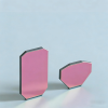 Custom Silicon HR Galvo Mirror, 99% High Reflectivity @532nm & 1064nm For Laser Cutting Scanner