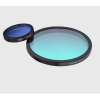 OEM Longpass Fused Silica Filter, AR & ITO Coating, 90% Transmittance High Durability Laser Protection Filter