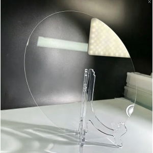 Large‑Diameter Single Crystal Sapphire Wafer Substrate (In‑House Crystal Grown)