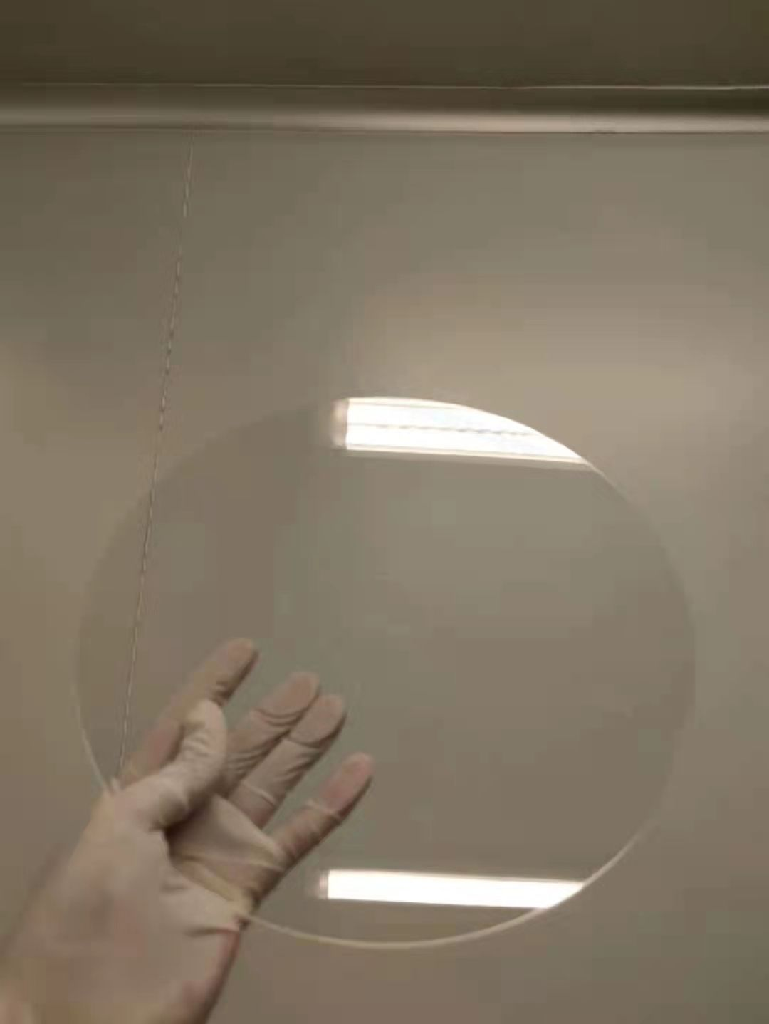 Sapphire wafer CMP polishing clean‑room manufacturing process
