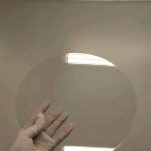 Large‑Diameter Single Crystal Sapphire Wafer Substrate (In‑House Crystal Grown)